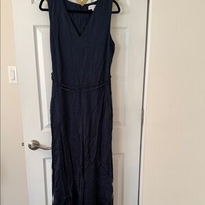 Ettitude Navy Sleeveless Jumpsuit